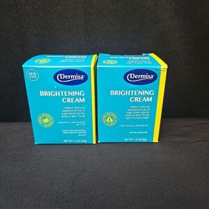 2pc Lot Dermisa Brightening Cream 1.5oz Each Reduce Appearance Of Age Spots